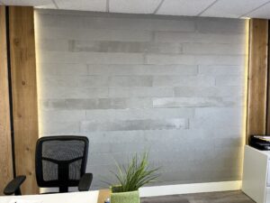 Concrete board formed panels