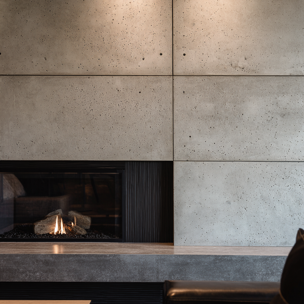 Fireplace Concrete Cladding panels